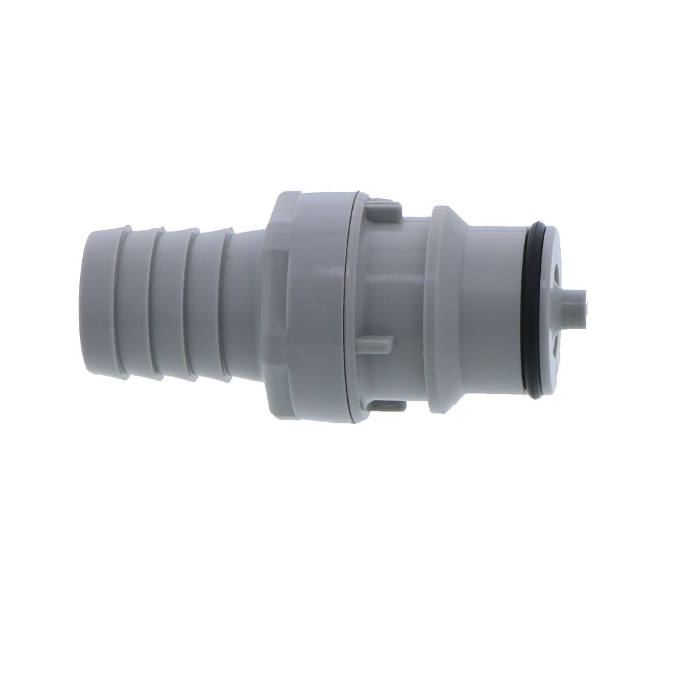 HFCD221012 Valved In-Line Hose Barb Coupling Insert 5/8 ID Barb