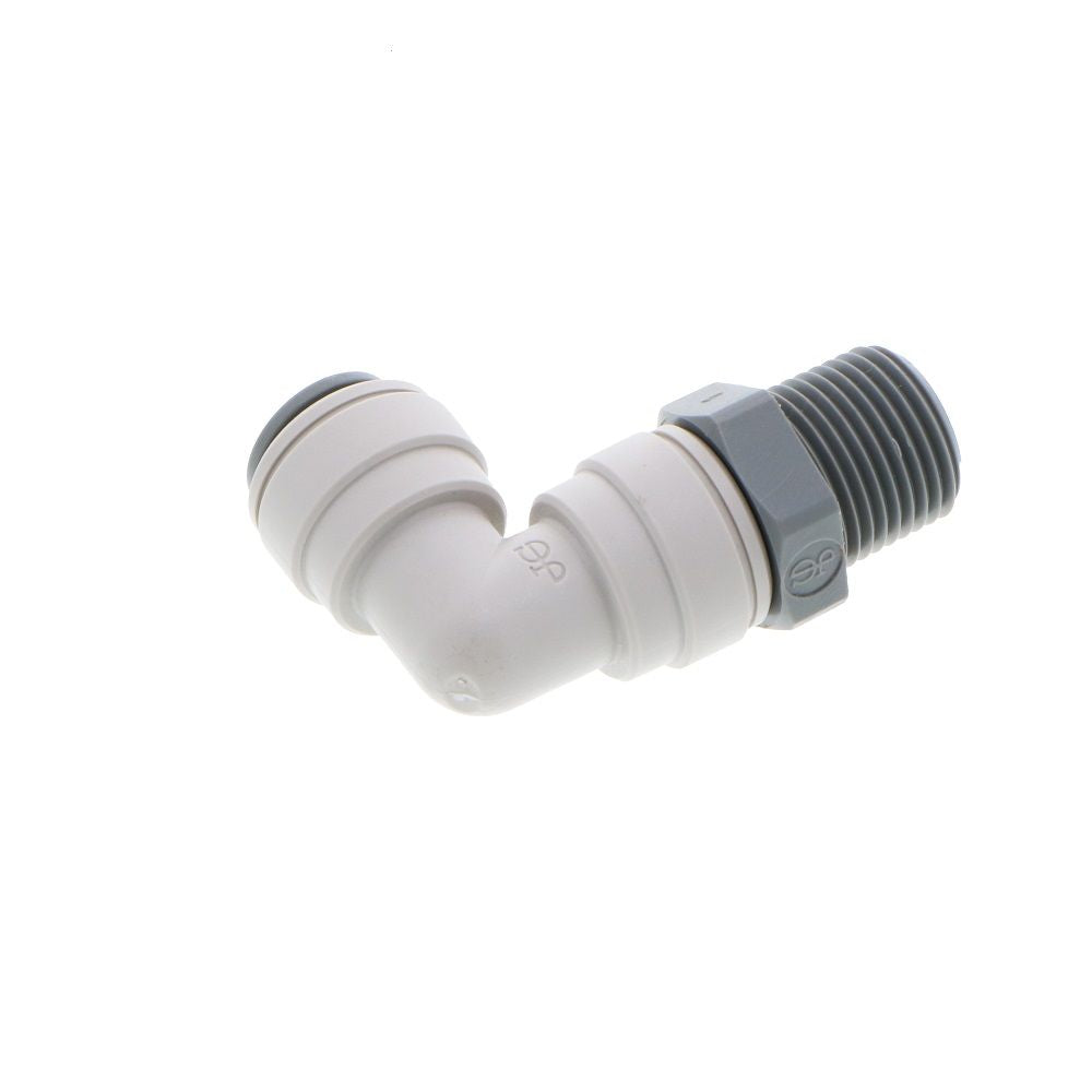 John Guest Swivel Elbow NPTF - 3/8 x 3/8 NPTF