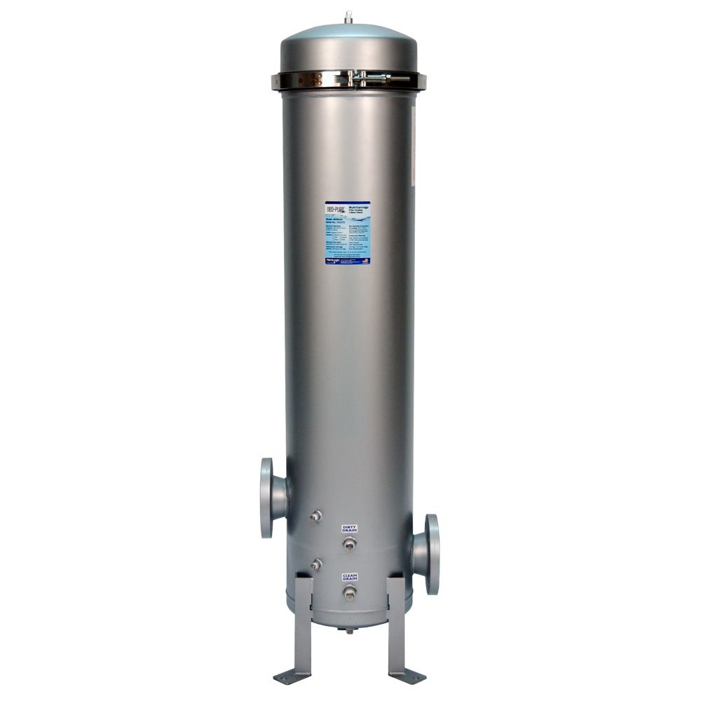 Neo-Pure BCM12 40" Multi-Cartridge Stainless Steel Housing