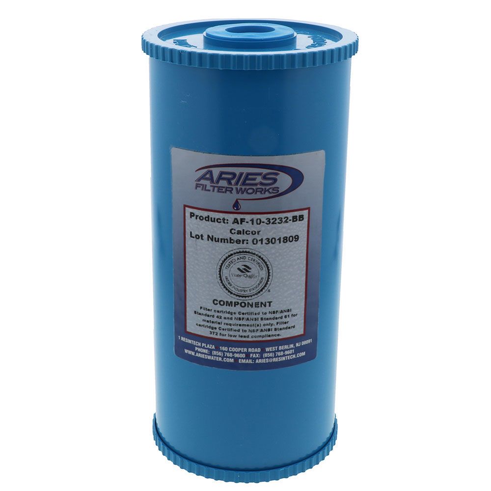 Aries AF-10-3232-BB Calcor pH Neutralization Cartridge 10" x 4.5"