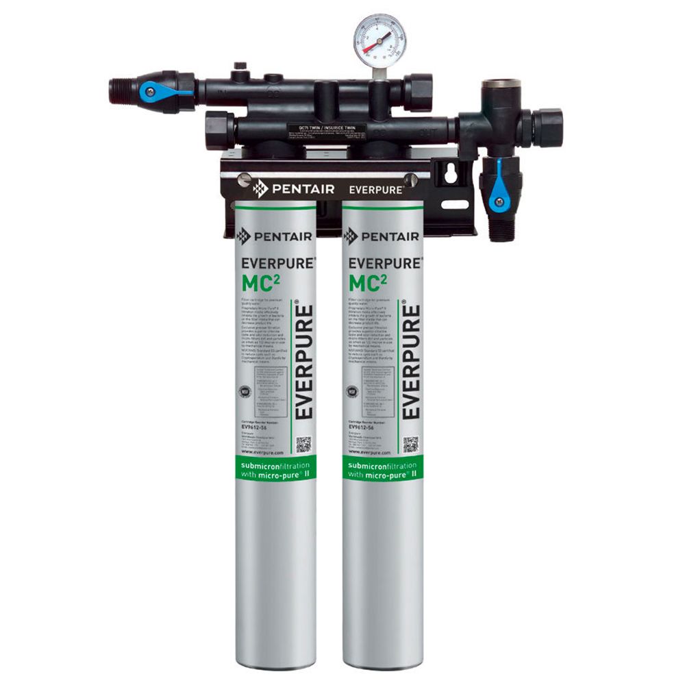 Everpure EV9275-02 QC7I Twin MC2 Filter System