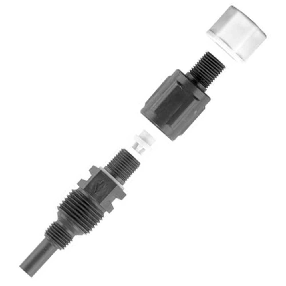 Stenner Check Valve, Santoprene Duckbill, ferrule 3/8 inch