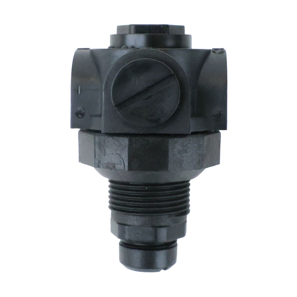 Watts P60 Series Miniature Plastic Water Pressure Regulator - 4 Way - 1/4" FNPT 0-25 psi