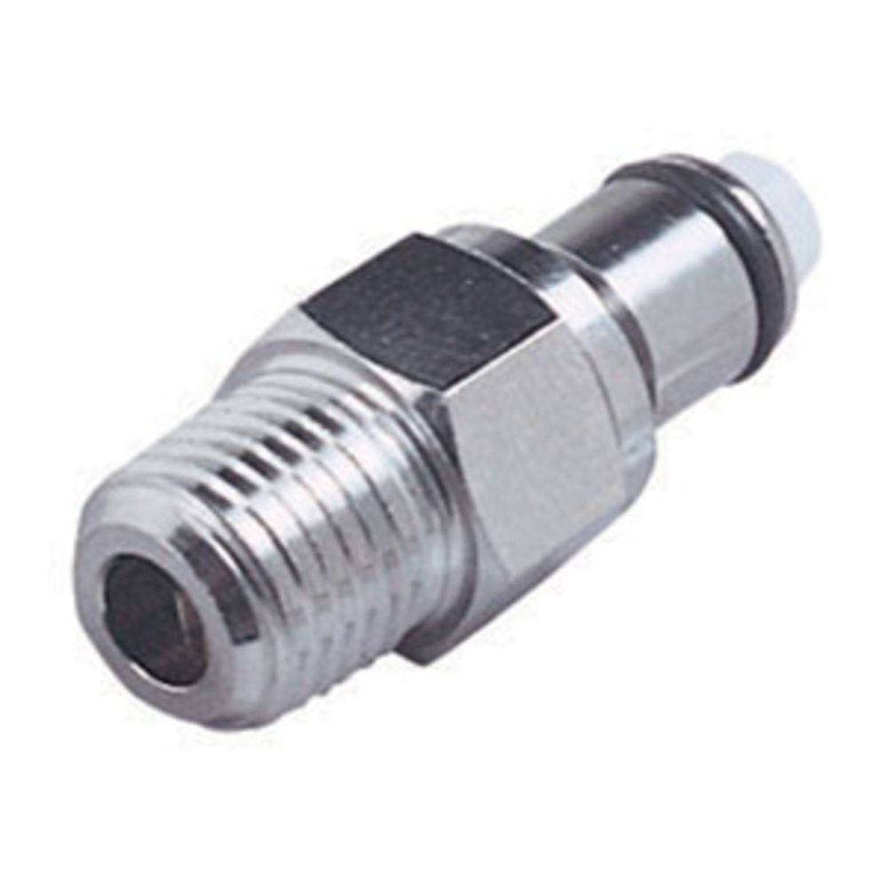 LCD24004 Valved Male Thread Coupling Insert 1/4 NPT