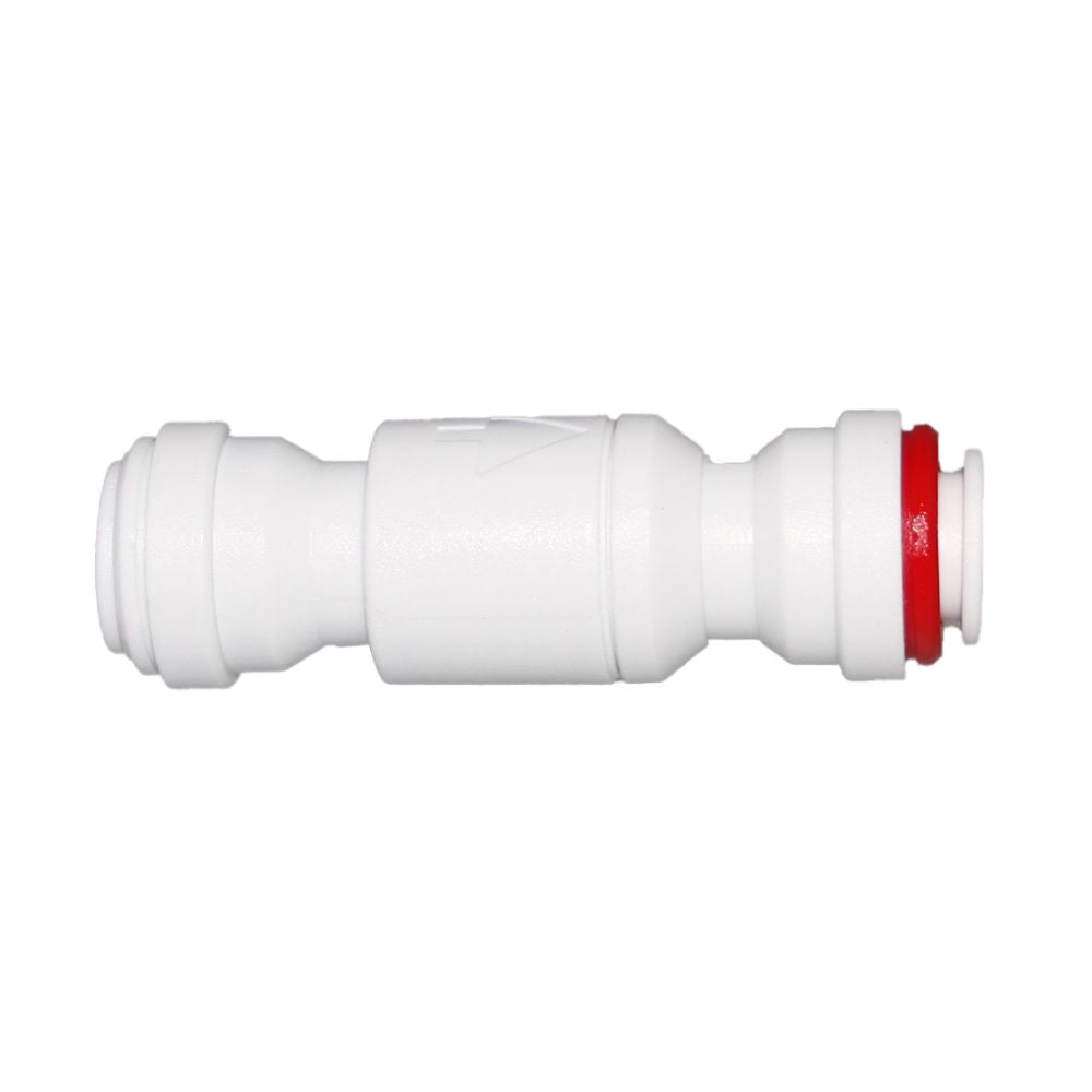 John Guest Check Valve - 1/2" 0.3 psi Crack Pressure