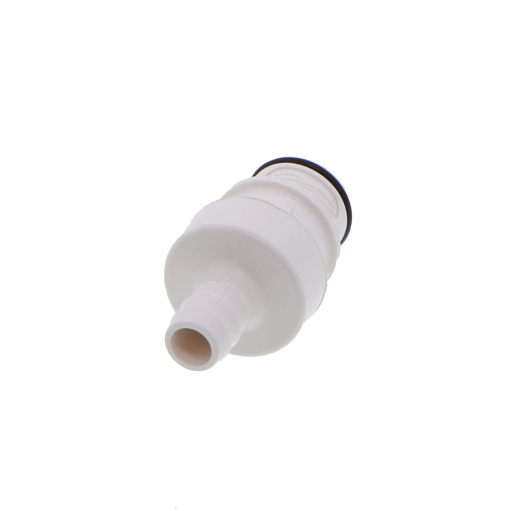 HFCD22635 Valved In-line Hose Barb Coupling Insert 3/8 ID Barb