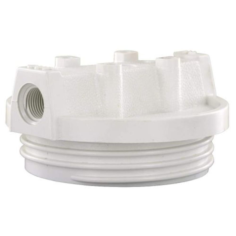 Pentek Slim Line White Cap 1/2" FPT No Pressure Relief