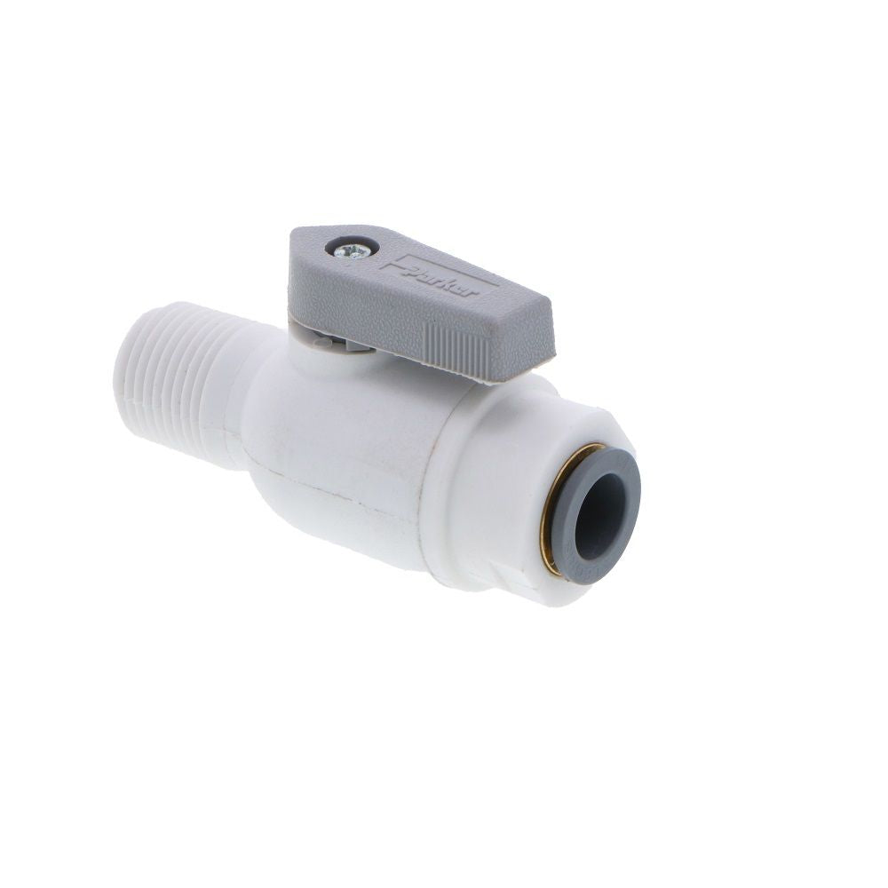 Parker LIQUIfit Valve Male Connector - 3/8 QC x 3/8 MPT