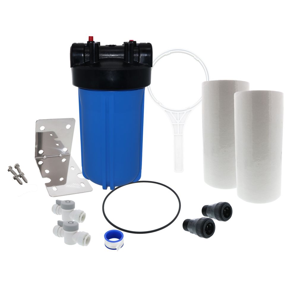 10" Heavy Duty Sediment Prefilter Kit - 3/4"