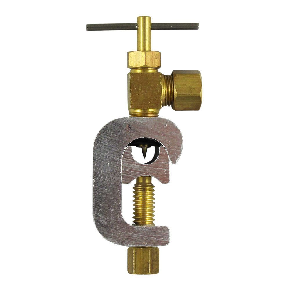 Self-Piercing Feed Valve C style 3/8" Compression