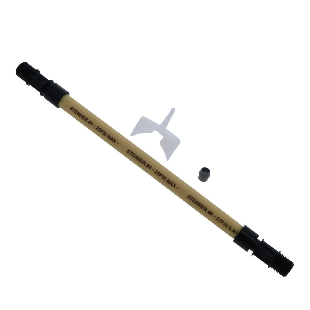 Stenner Pump Head Kit QP102-1 - Complete Replacement With Santoprene Chemical Tube For Metering Pumps