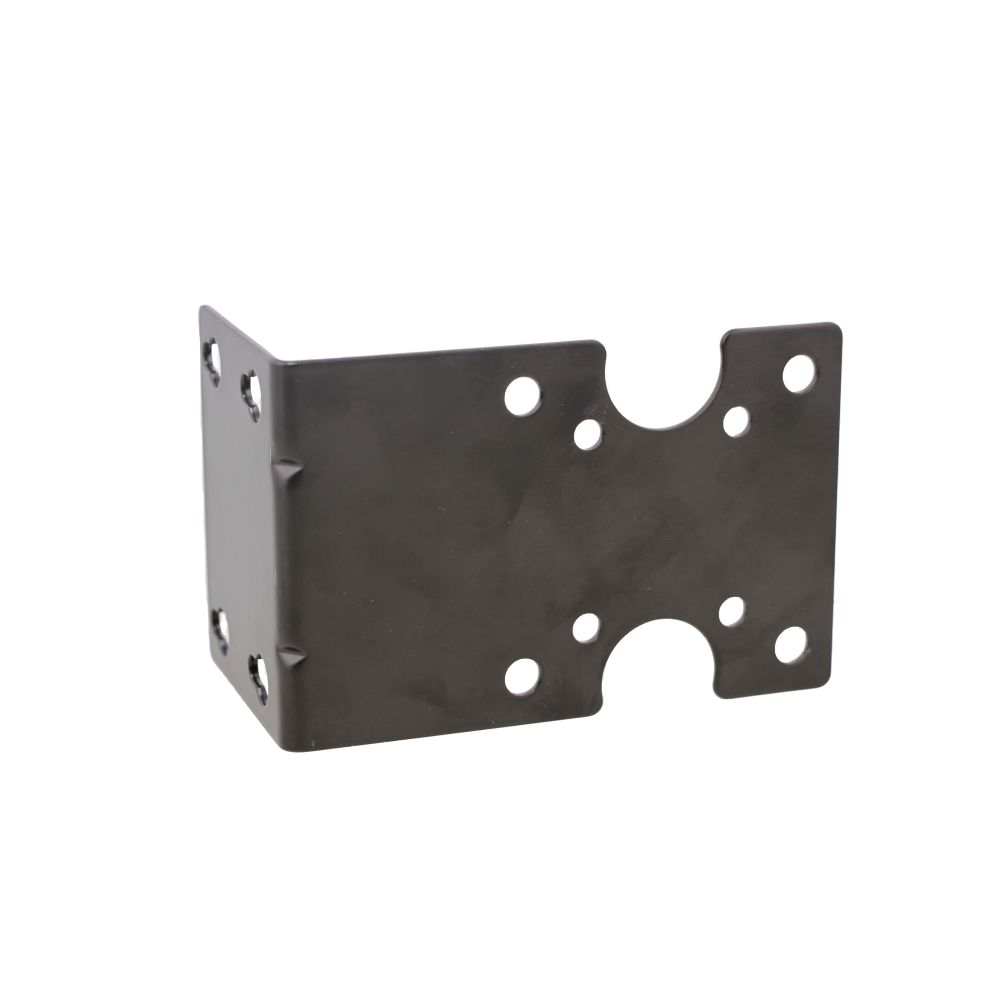 Black L-Shape Bracket - Slimline and Standard 3/4 Caps with or w/o PR