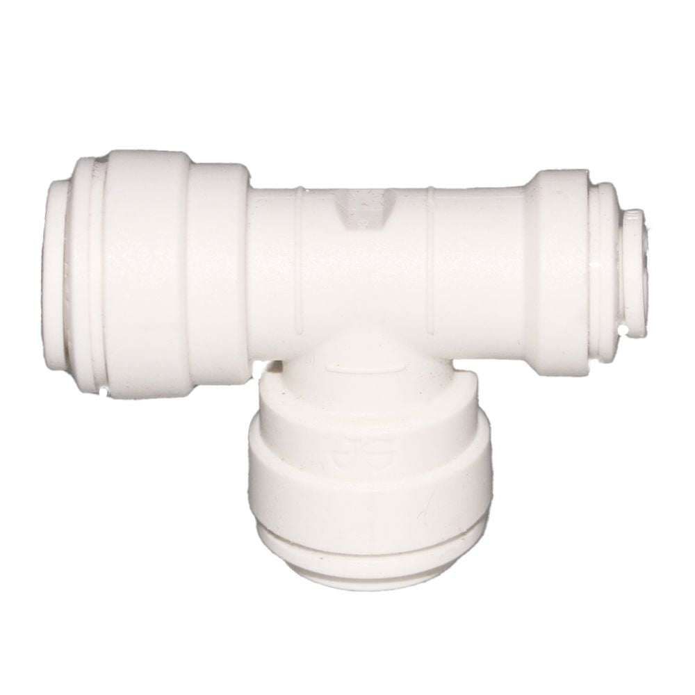 John Guest Reducing Tee Polypro - 3/8 x 1/4 Run x 3/8