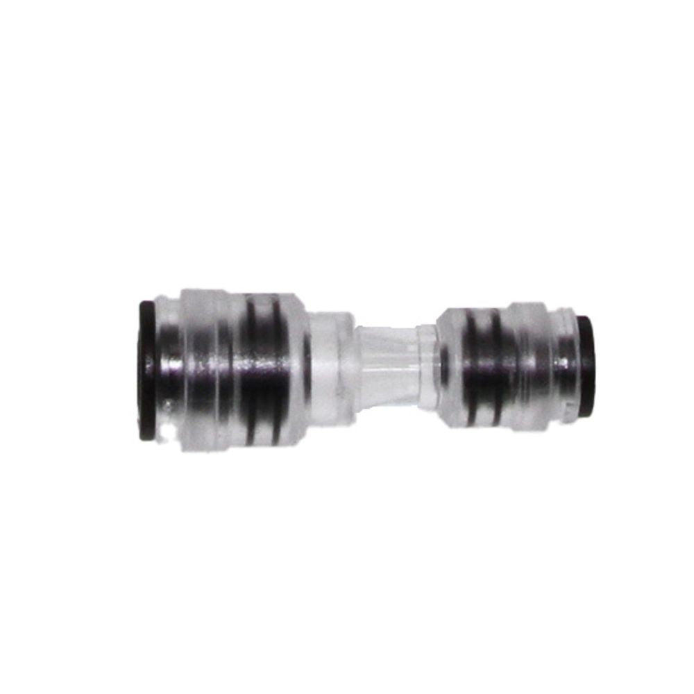 John Guest NC674 Clear Bodied Straight Tube Connector 8mm x 5mm