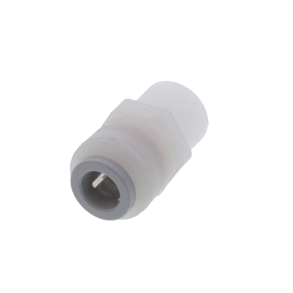 Kynar PVDF Female Connector - 3/8 x 1/4 NPTF