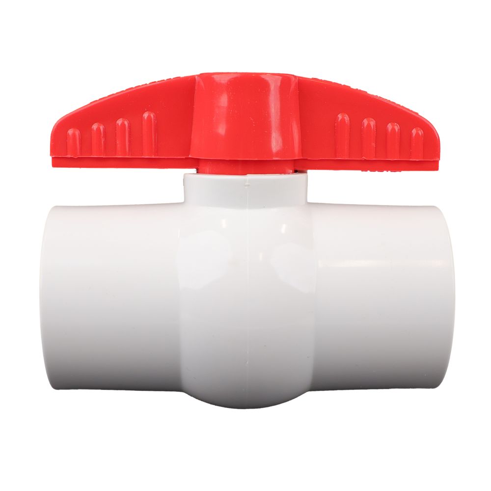 Schedule 40 PVC Molded-In-Place Ball Valve 1-1/4" FPT