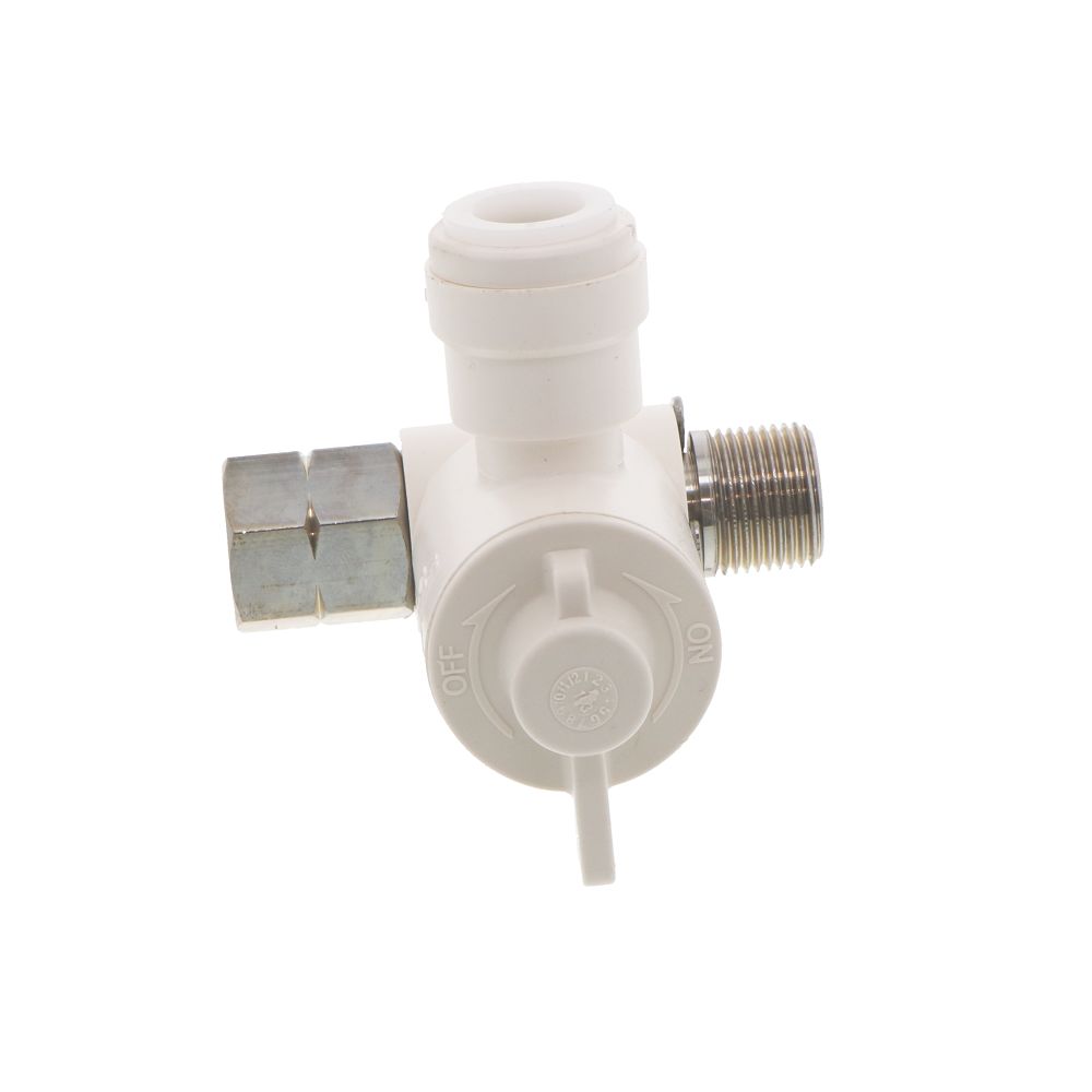 Watts AquaLock/SeaTech - Stop Valve Adapter 3/8" Male COMP x 3/8" Female COMP x 3/8" QC