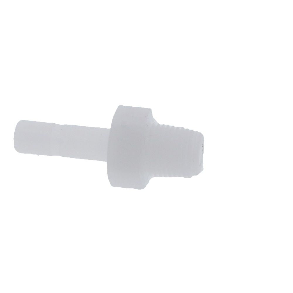 Kynar PVDF Tube Stem Adapter Male - 1/4 x 1/8 NPTF