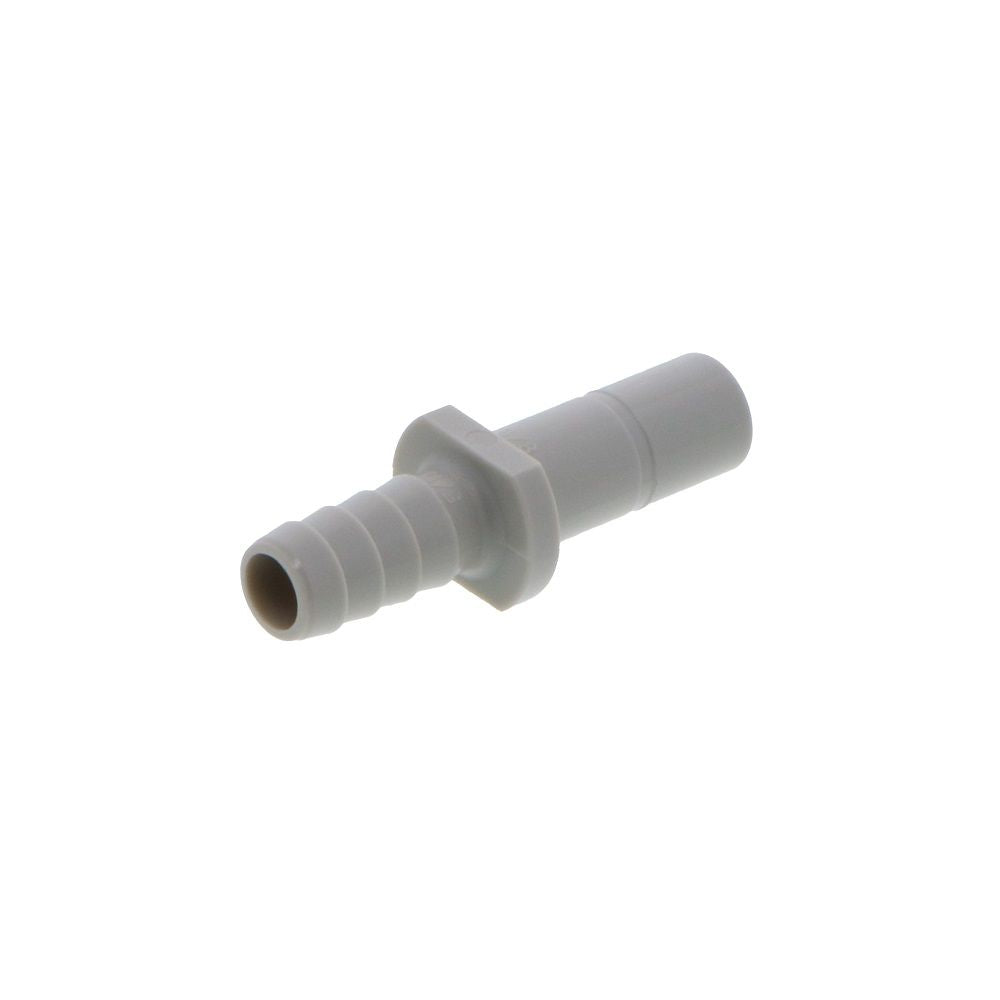 DMfit Stem Barb Straight Connector - 3/8 OD Stem x 5/16 ID Barb