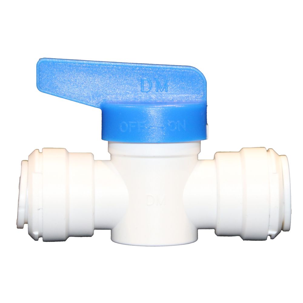 NeoFit - Shut-Off Valve Polypropylene - 1/2" x 1/2" Quick Connect