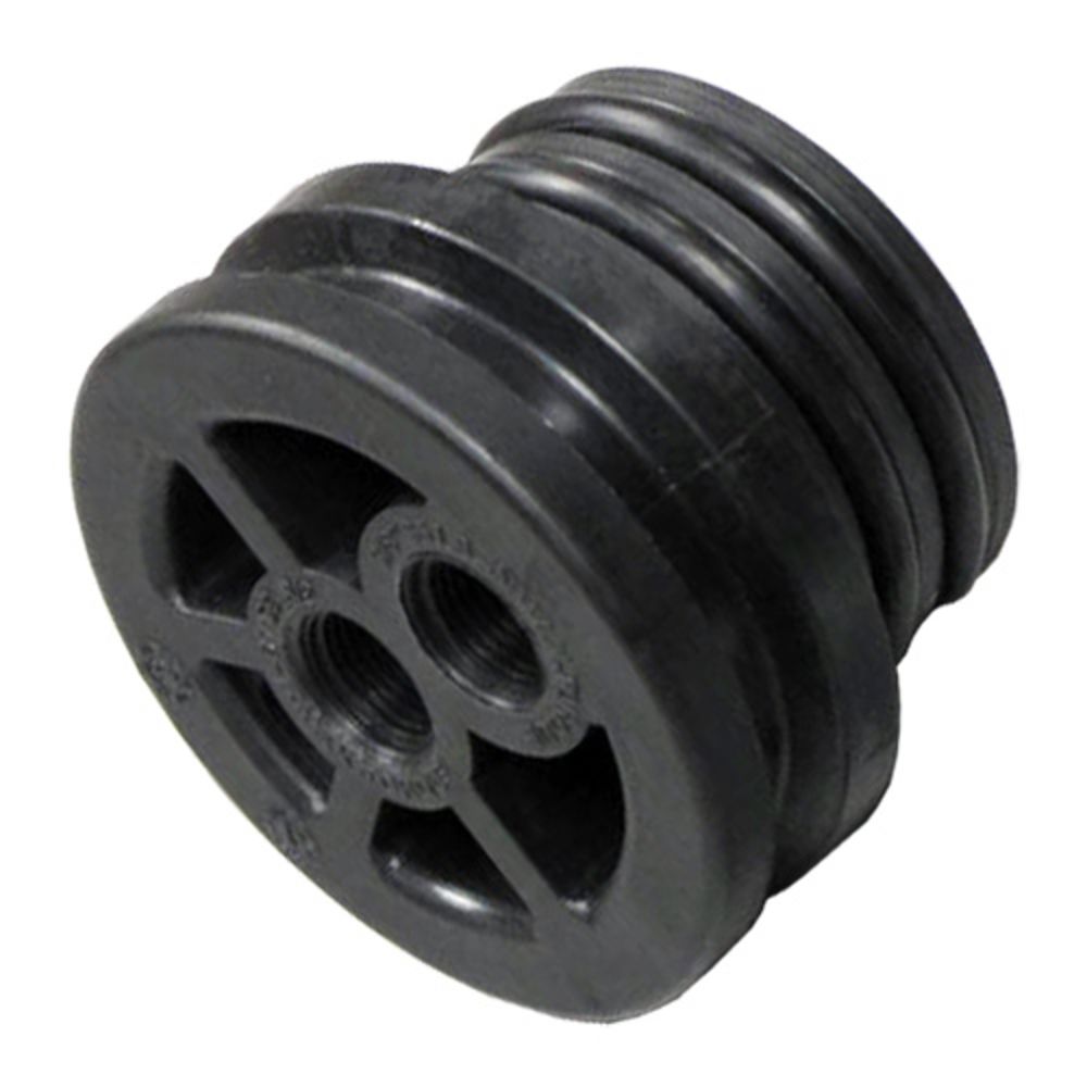 End Cap for 2.5" Stainless Steel Housing 1/4" Feed