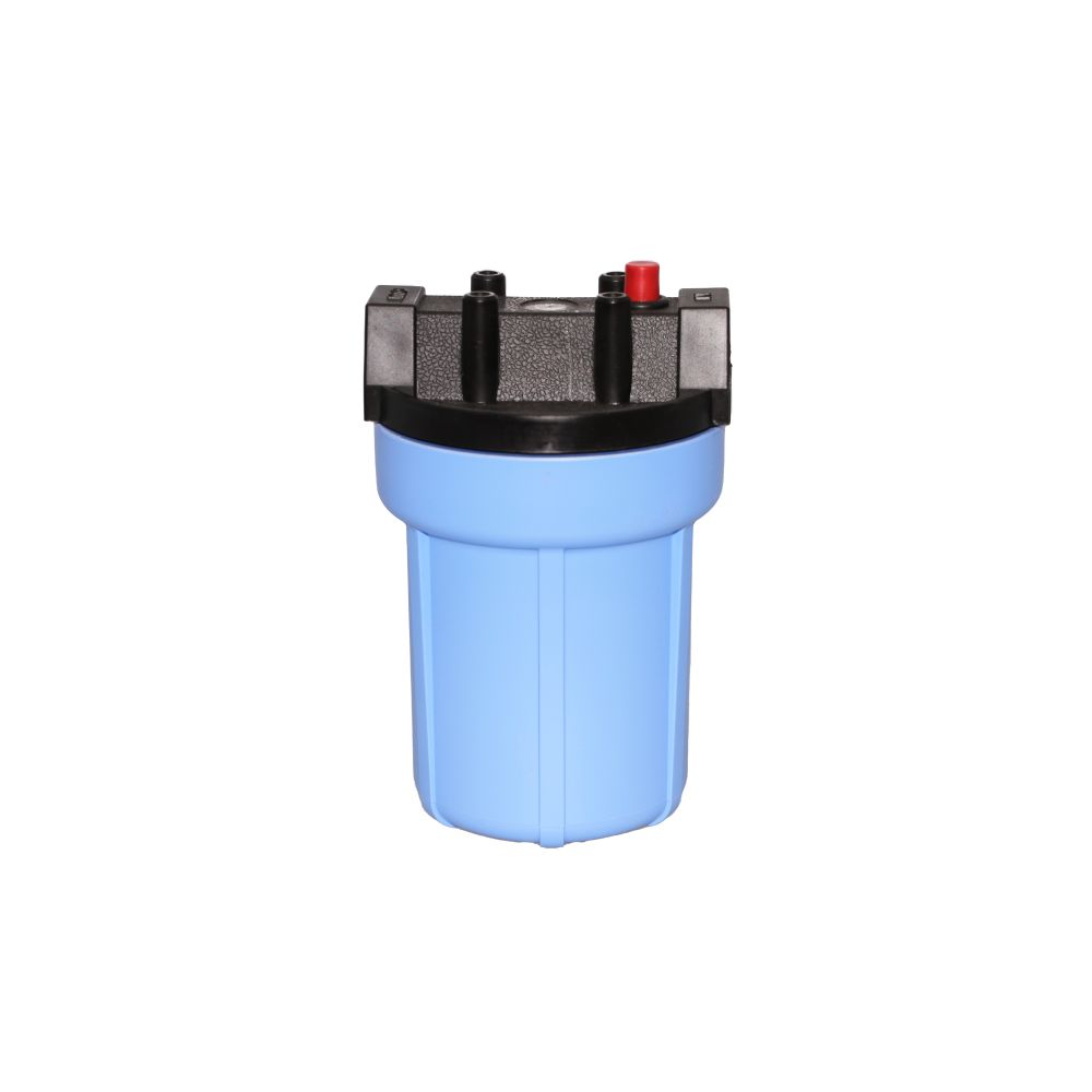 Pentek 5" Slim Line Water Filter Housing Black/Blue 1/2" FPT with PR