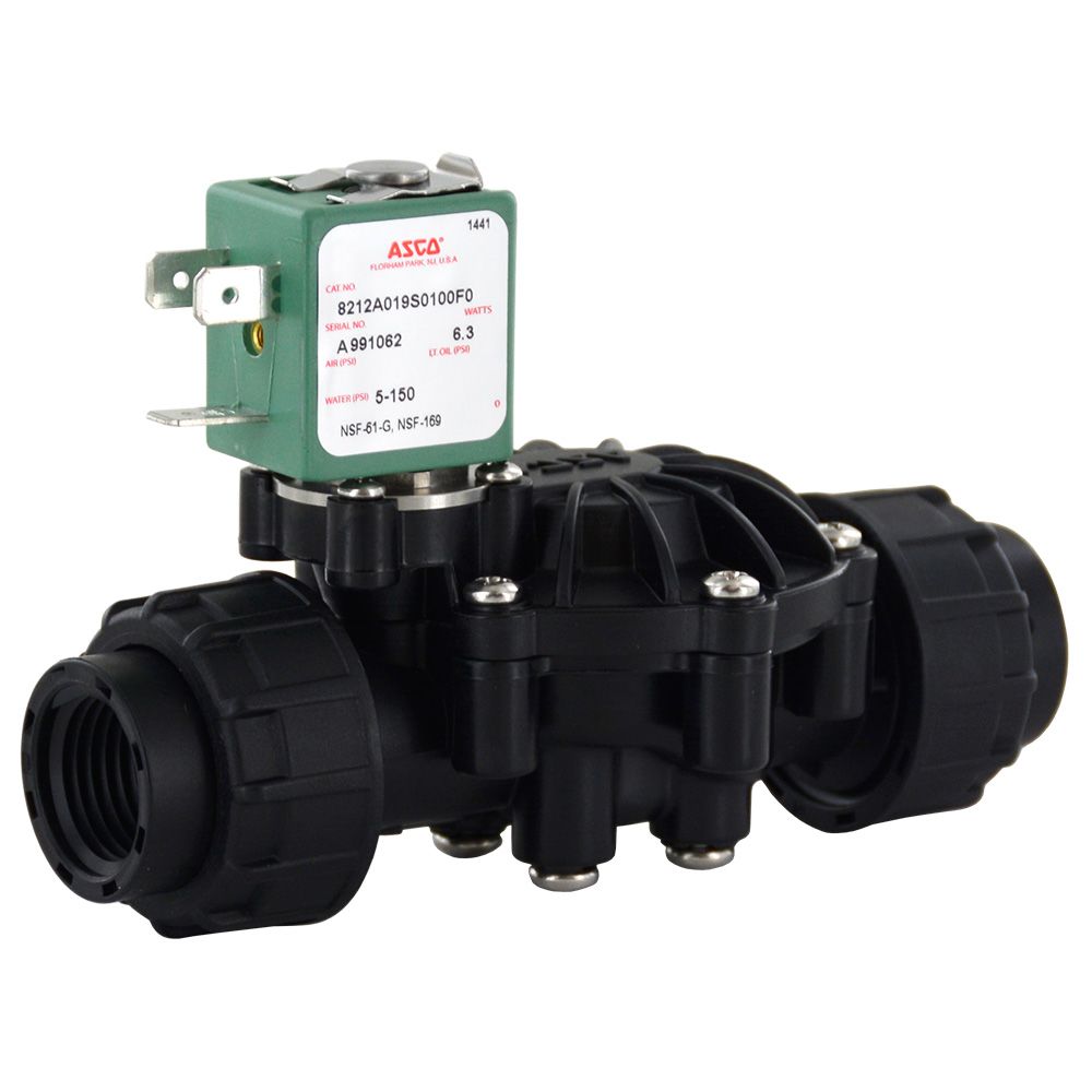2-Way Solenoid Valve Normally Closed 1/2" FPT 120V