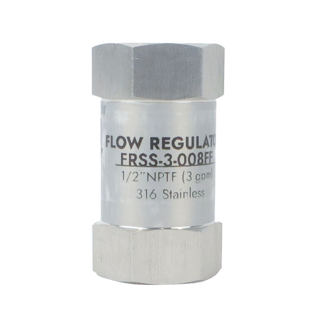 Neo-Pure Stainless Steel Flow Control 3 gpm 316ss 1/2 FPT