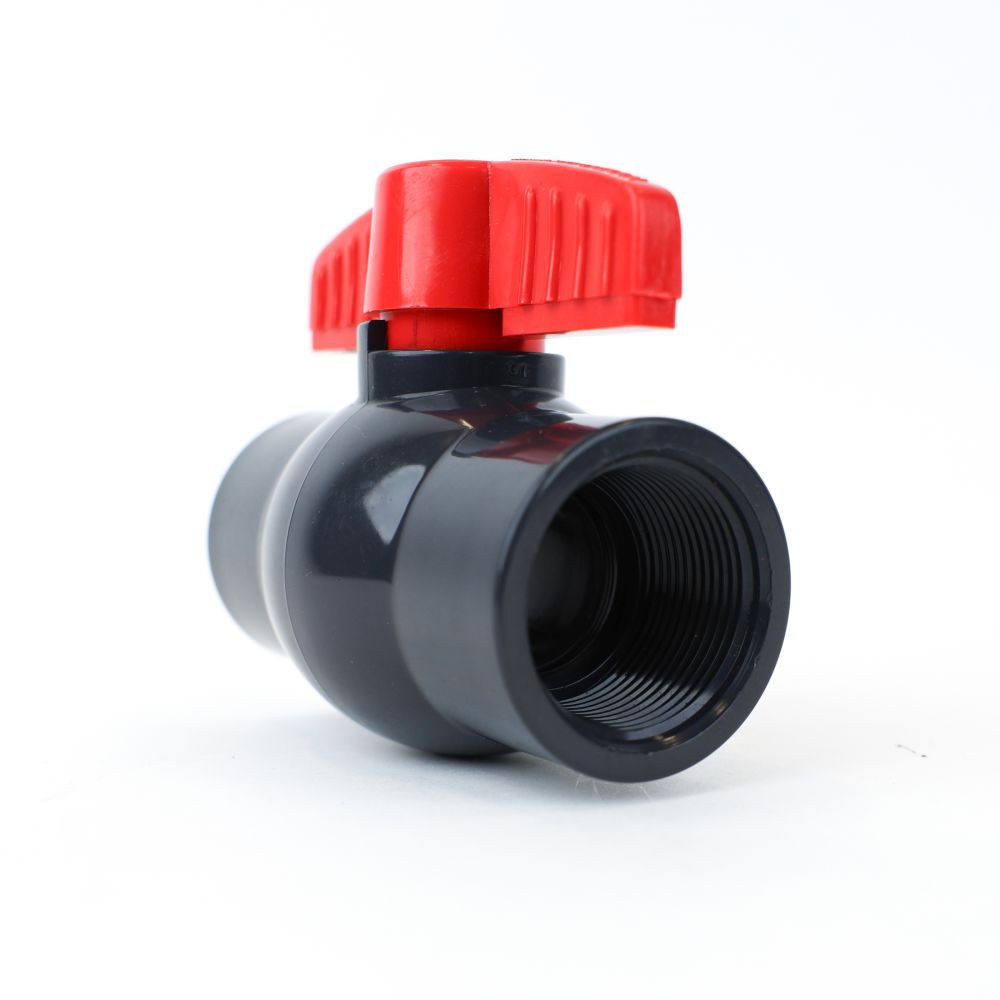 Schedule 80 PVC Molded-In-Place Ball Valve 1-1/4" FIPS
