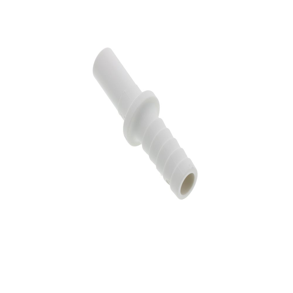 John Guest Polypro Tube to Hose Stem - 3/8 OD Stem x 3/8 ID Barb
