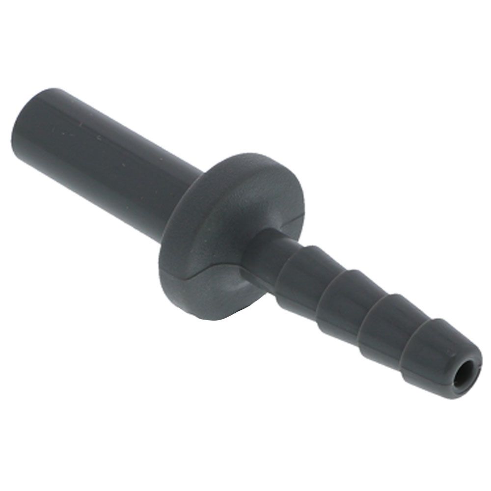 John Guest Stem Barb Connector - 1/4 OD Stem x 3/16 ID Barb