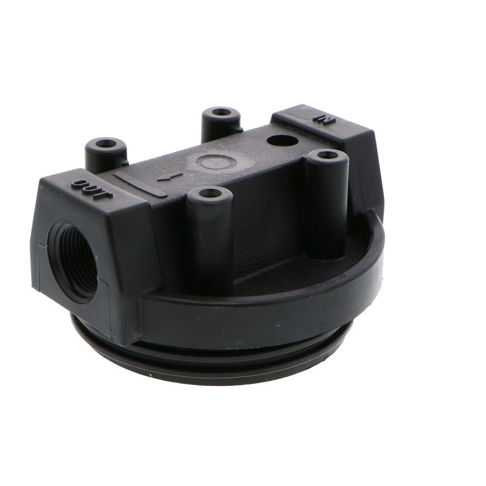 Pentek 154017 Black Mounting Bracket Cap for Standard Housings No PR - 3/4" FPT