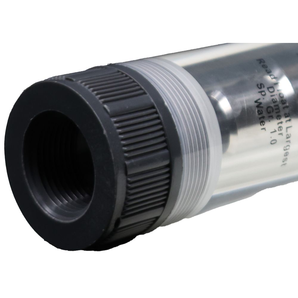 Neo-Pure Inline Flowmeter 1-10GPM 3/4" FNPT