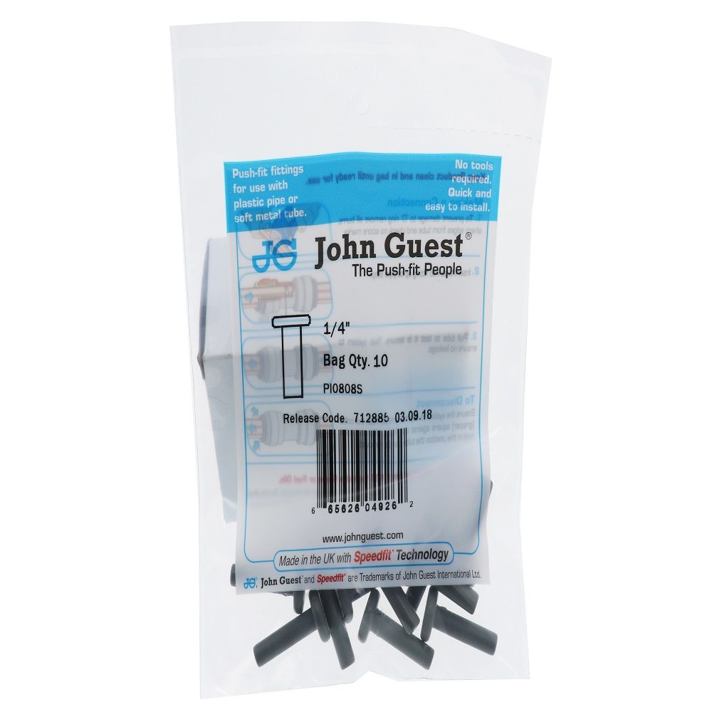 John Guest Plug - 1/4