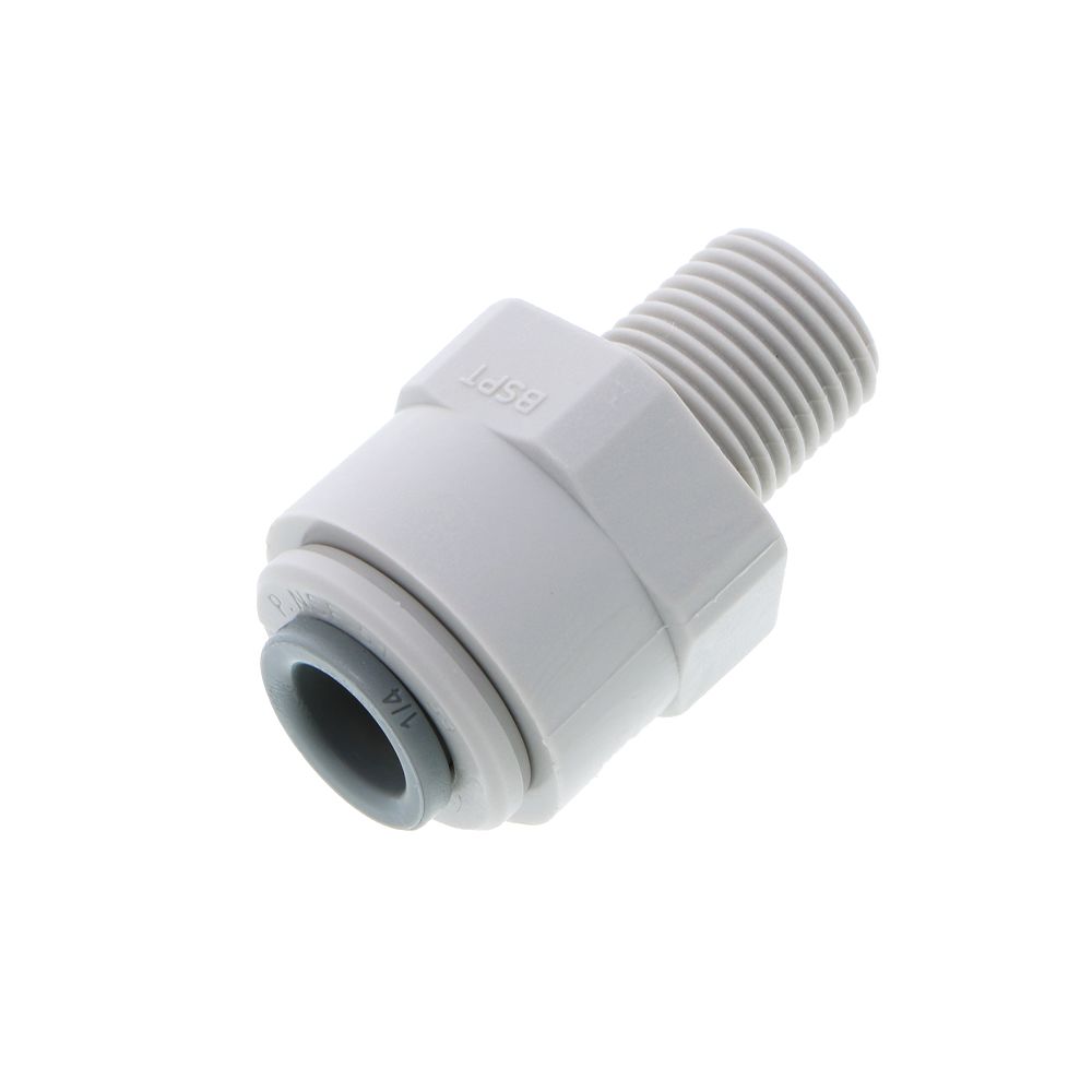 John Guest Male Connector BSPT - 1/4 x 1/8 BSPT