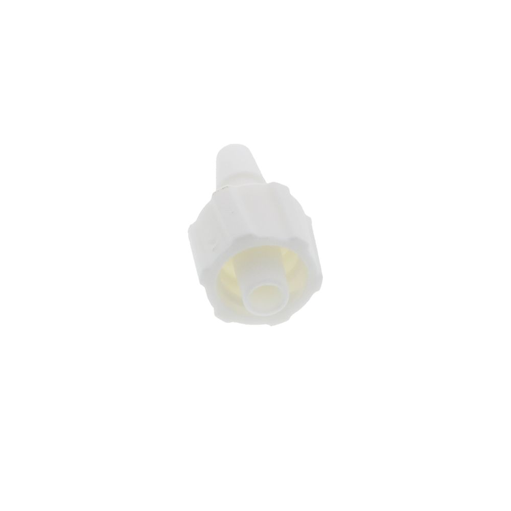 LM4130 Luer Fitting White Nylon Male Luer X 1/8 HB