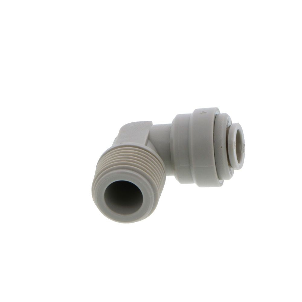 DMfit Elbow Male Connector - 5/16 Push-in x 3/8 NPTF