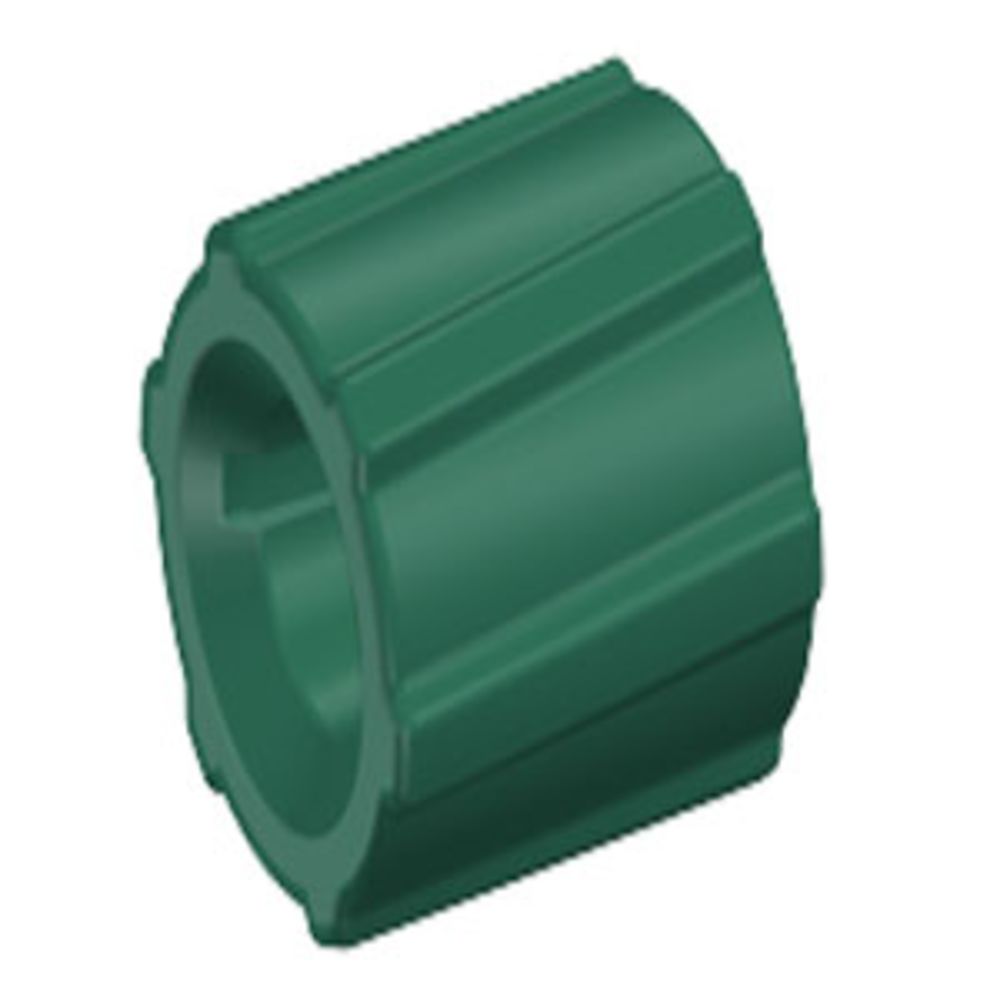 LMSR35 Green Nylon Rotating Luer Lock Rings