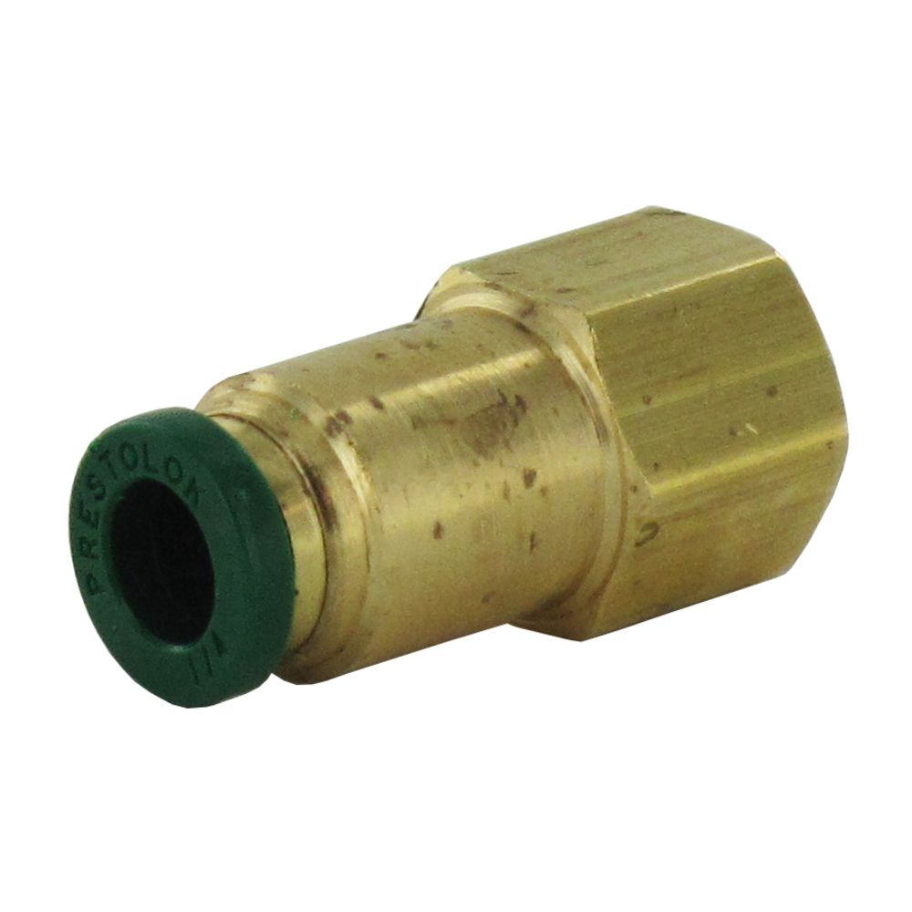 Parker Prestolok Lead-Free Brass Fitting Female Flare - 1/4 QC x 1/4 FFL