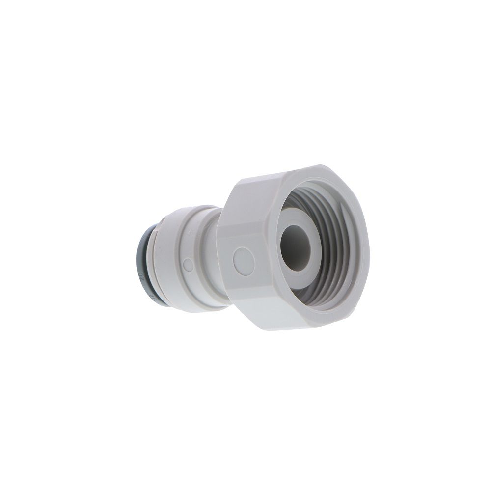 John Guest Female Adapter-Cone End BSPP - 1/2 x 3/4 BSPP