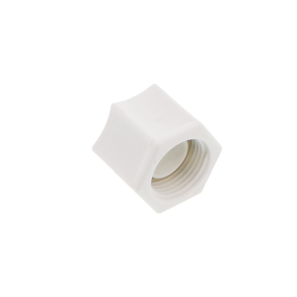 JACO P-PG-6 Polypropylene Plastic Gripper Nut 3/8 OD Tube