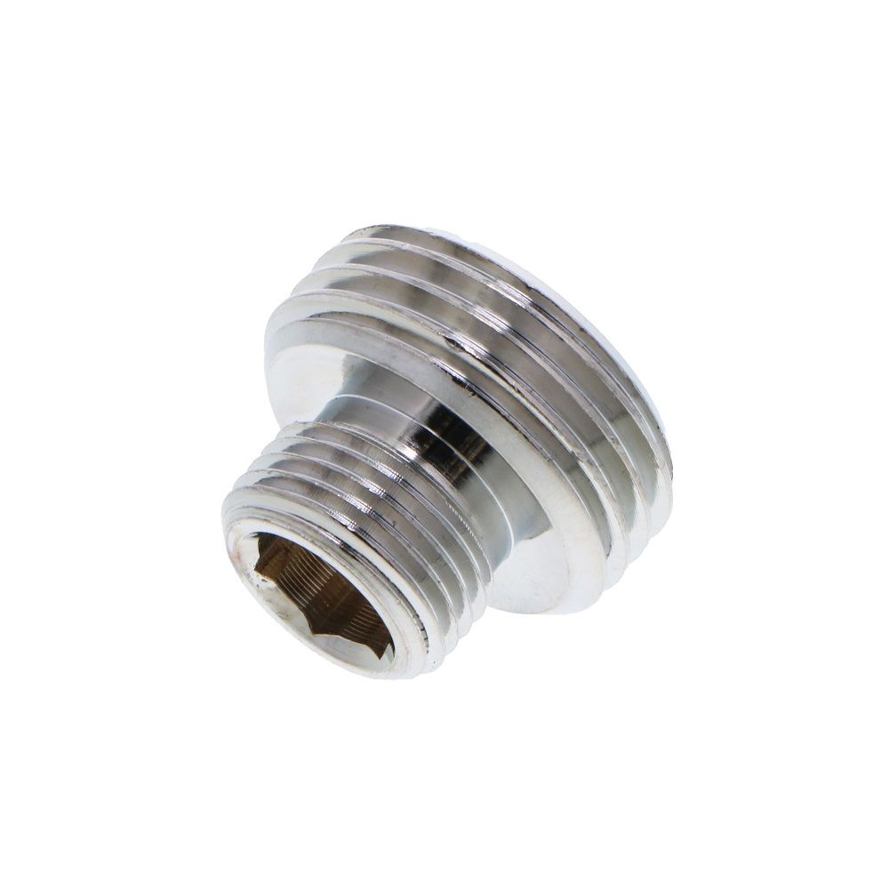 T&S Brass B-GH Garden Hose Outlet Adapter, 3/4" Male Garden Hose Outlet x 3/8" NPSM Male Thread