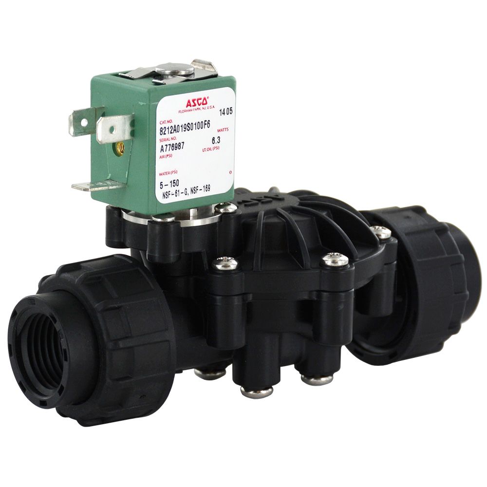 2-Way Solenoid Valve Normally Closed 1/2" FPT 240V