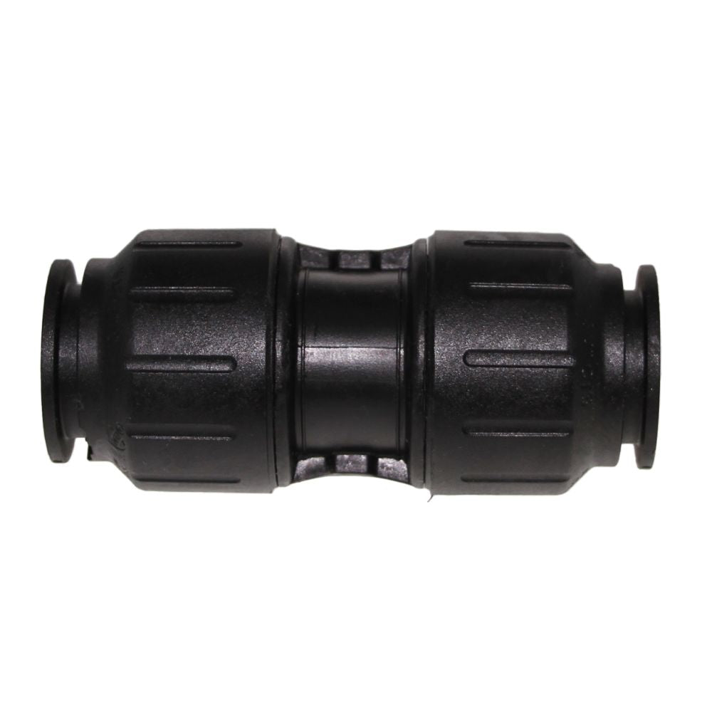 John Guest Black Coupler - 3/4 CTS