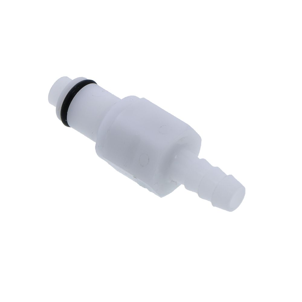 APCD22004 Valved In-Line Hose Barb Coupling Insert 1/4 ID Barb