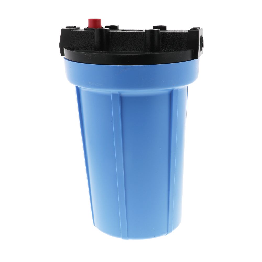 Pentek 10" Slim Line Water Filter Housing Black/Blue w/ PR