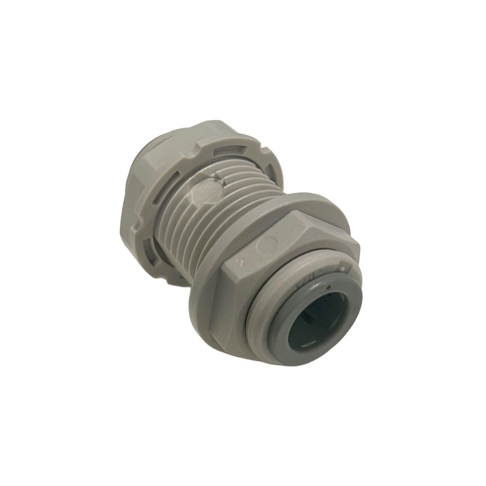 John Guest Bulkhead Union - 3/8 x 3/8