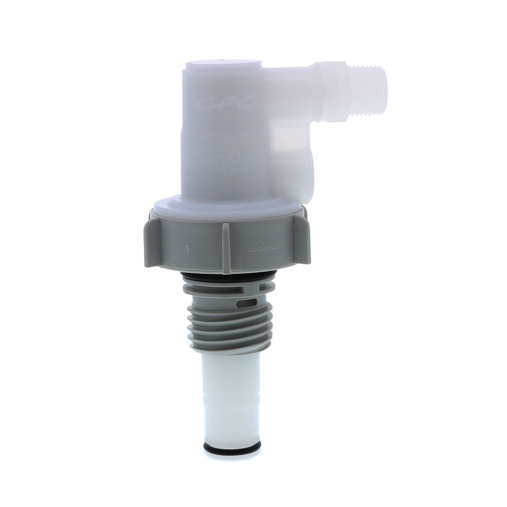 DrumQuik DQPRO120208 PRO Elbow Coupler EPDM O-Rings - 1/2 MNPT