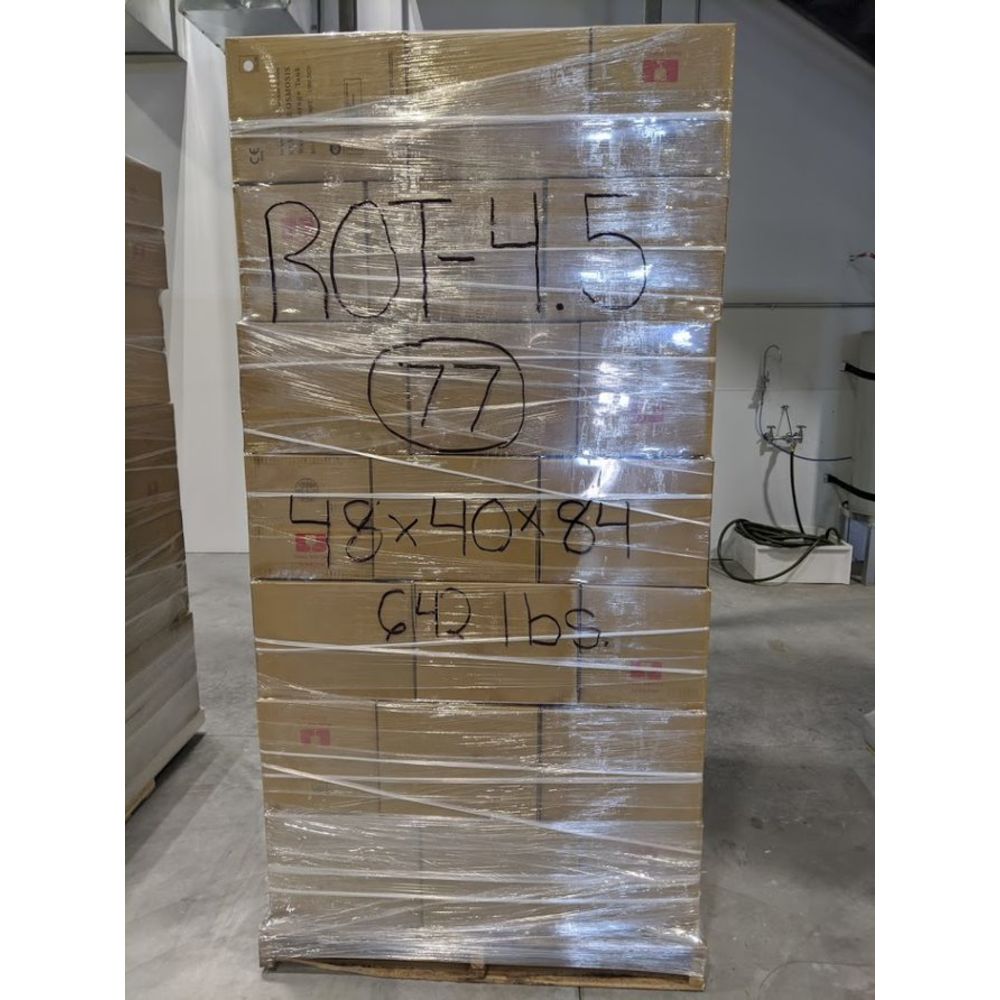 PAE RO-132 Reverse Osmosis Storage Tank Black Coated Steel 4.5 Gal