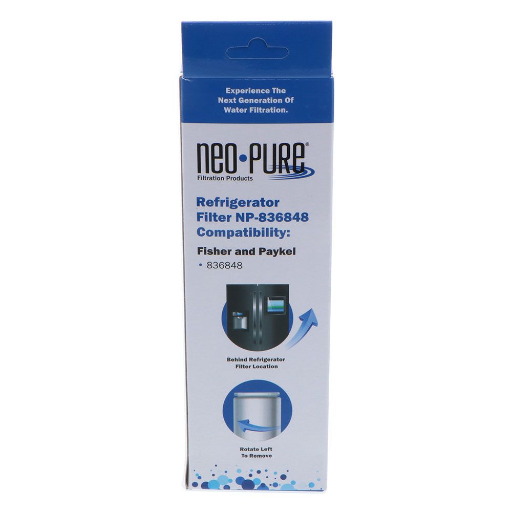Fisher and Paykel 836848 Compatible Replacement Fridge Filter by Neo-Pure